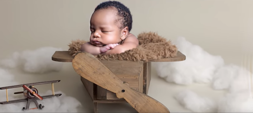 So Cute! Meet Taji WaJesus – WaJesus Family Reveal Their son's Face For The First Time