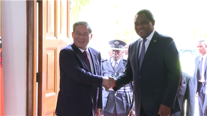 China News: Chinese premier holds talks with Zambian president on bilateral ties