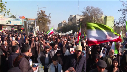 International News: Massive protests held in Tehran against US, Israeli interference