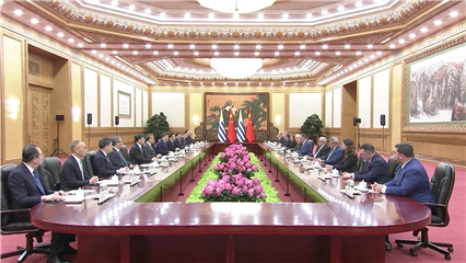 China News: Chinese President Xi Jinping holds talks with Uruguayan President Yamandu Orsi