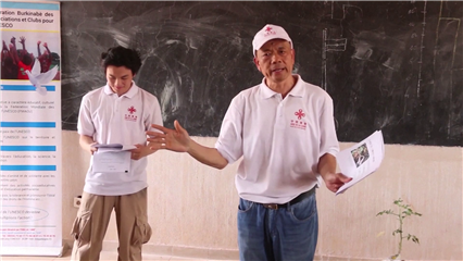 China News: Chinese agricultural team provides farm training to Burkina Faso youth