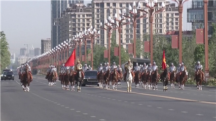 China News: Xi attends welcome ceremony held by Kyrgyz president